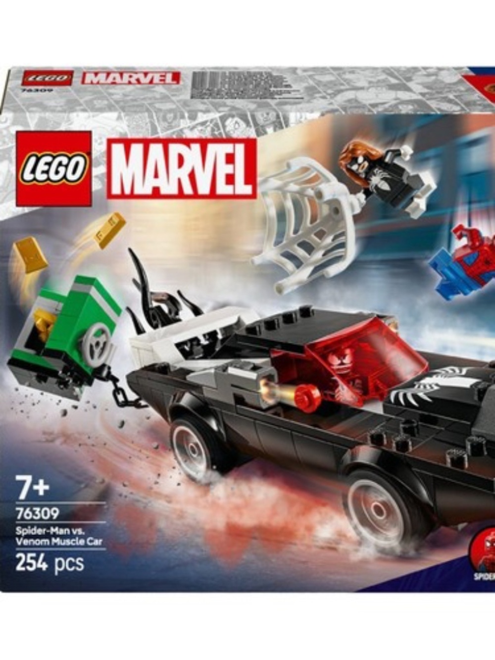LEGO "Spider-Man vs. Venom Muscle Car" 76309 UNOPENED